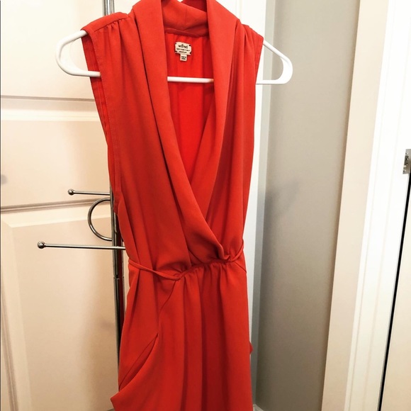 Wilfred coral wrap tie dress - Picture 2 of 3
